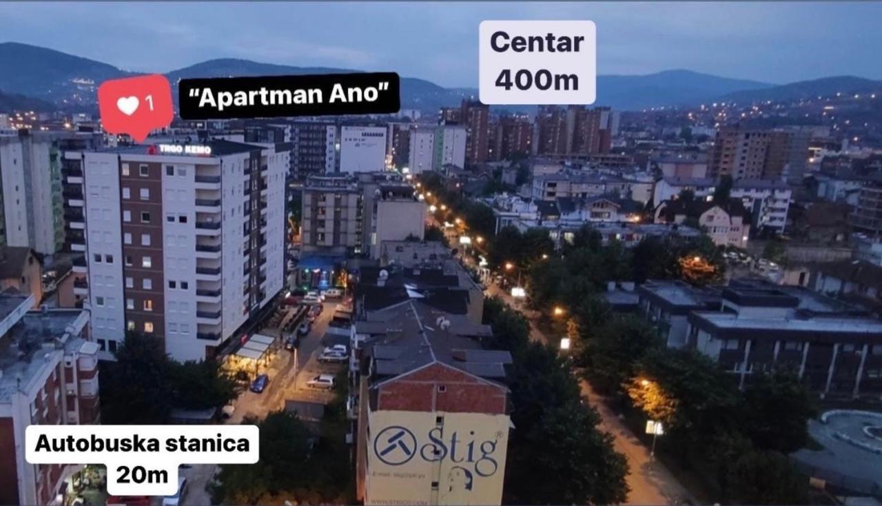 Apartman Ano Lux โนวีปาซาร์ ภายนอก รูปภาพ